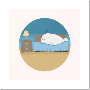 Daily life of a random seal - Bedtime Posters and Art